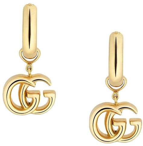 gucci running earrings|Gucci GG Running 18K Gold Drop Earrings .